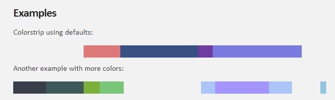 jQuery colorstrip